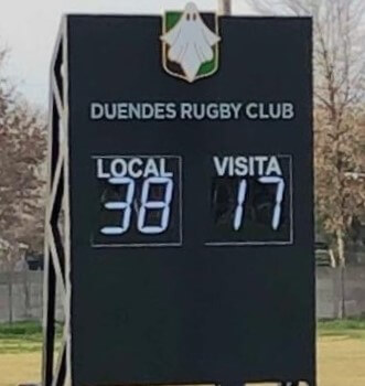 foto tablero de rugby