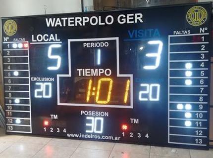 tablero waterpolo